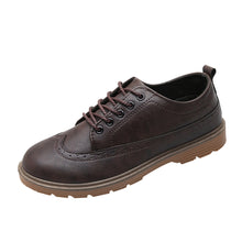 Load image into Gallery viewer, Men's Classic Leather Brogue Shoes